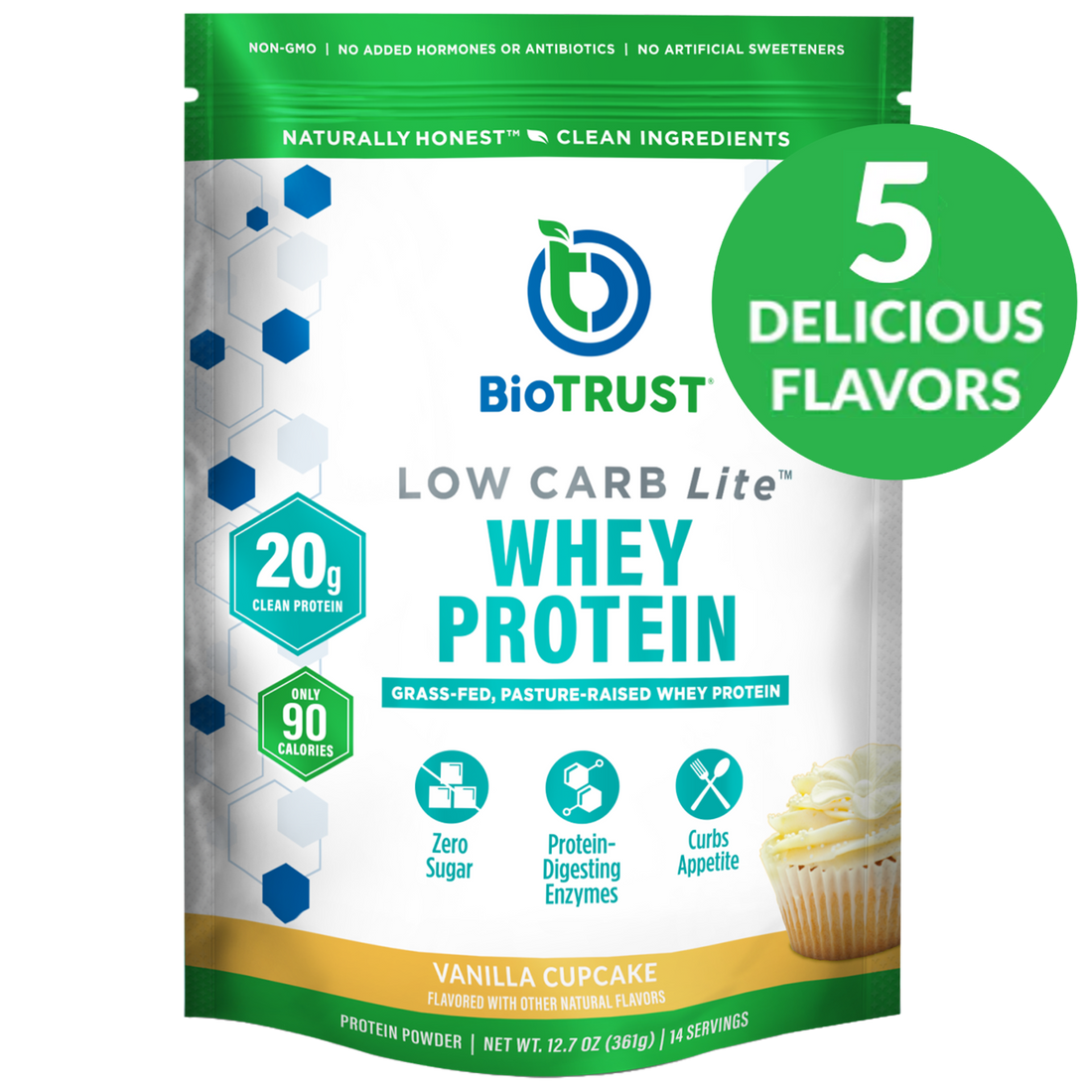 LOW CARB LITE™ PROTEIN POWDER - GRASS-FED WHEY ISOLATE