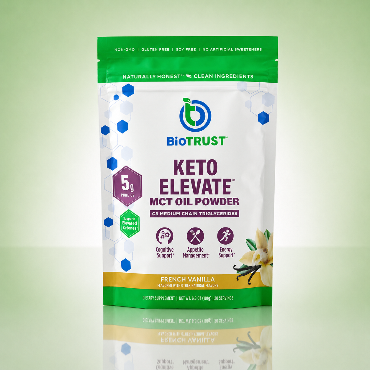 Keto Elevate™ C8 MCT Oil Powder | BioTRUST