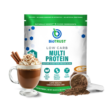 BIOTRUST® LOW CARB PROTEIN POWDER BLEND - 6 Delicious Flavors product image