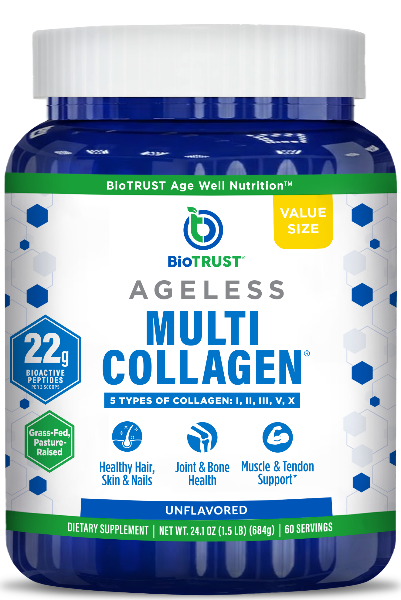 One tub of Ageless Multi Collagen