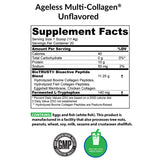 UNFLAVORED AGELESS MULTI-COLLAGEN® PROTEIN POWDER thumbnail 2