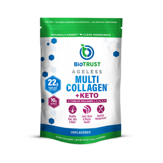 Ageless Multi-Collagen® + Keto – Premium Keto Collagen Powder