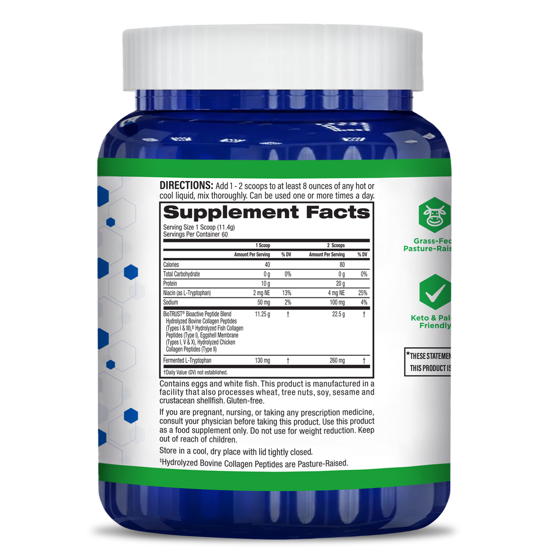 Ageless Multi Collagen® Protein Powder Tub - Image 2 of 7