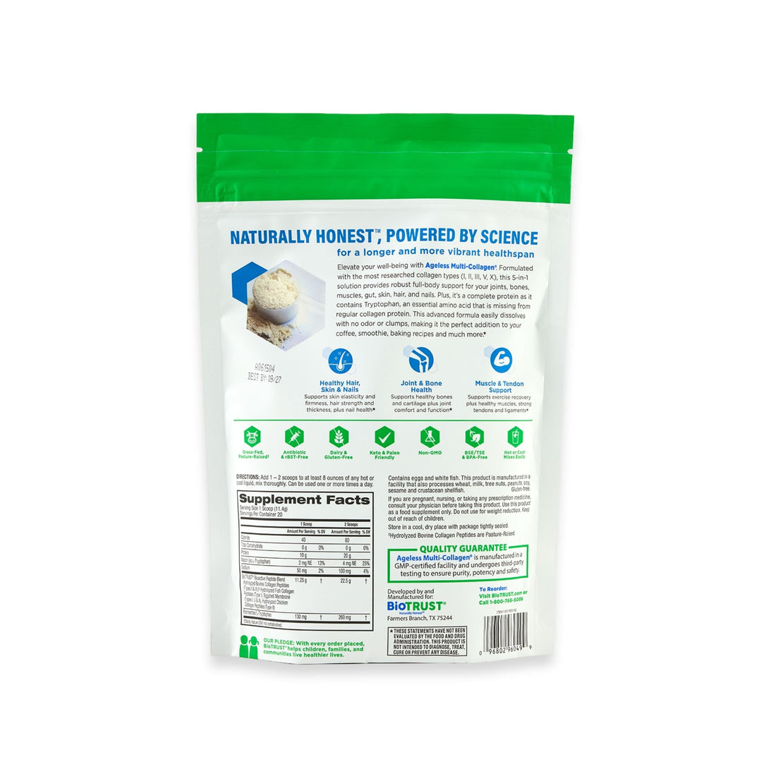 Ageless Multi Collagen® Protein Powder - Image 2 of 8