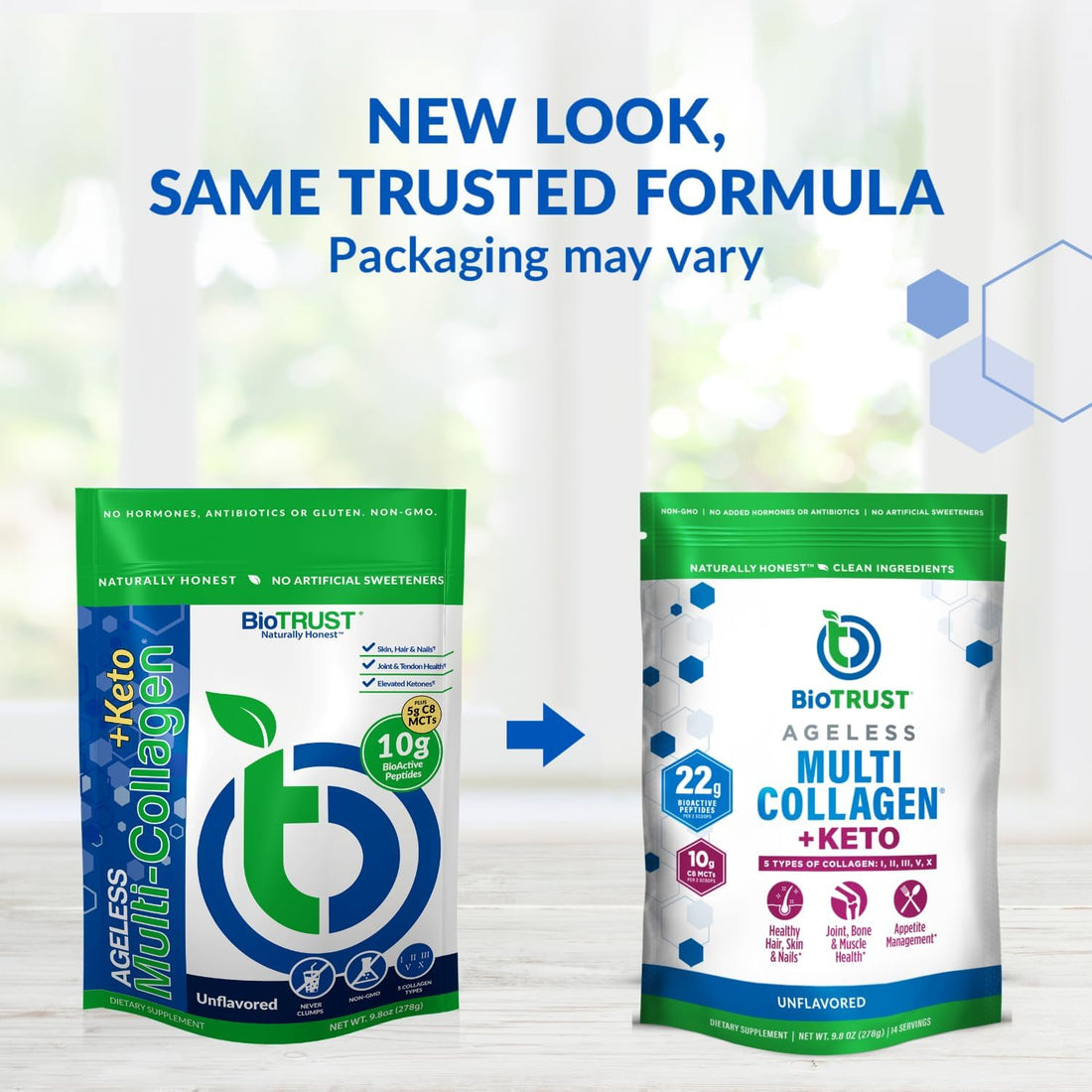 Ageless Multi-Collagen® + Keto – Premium Keto Collagen Powder - Image 2 of 9