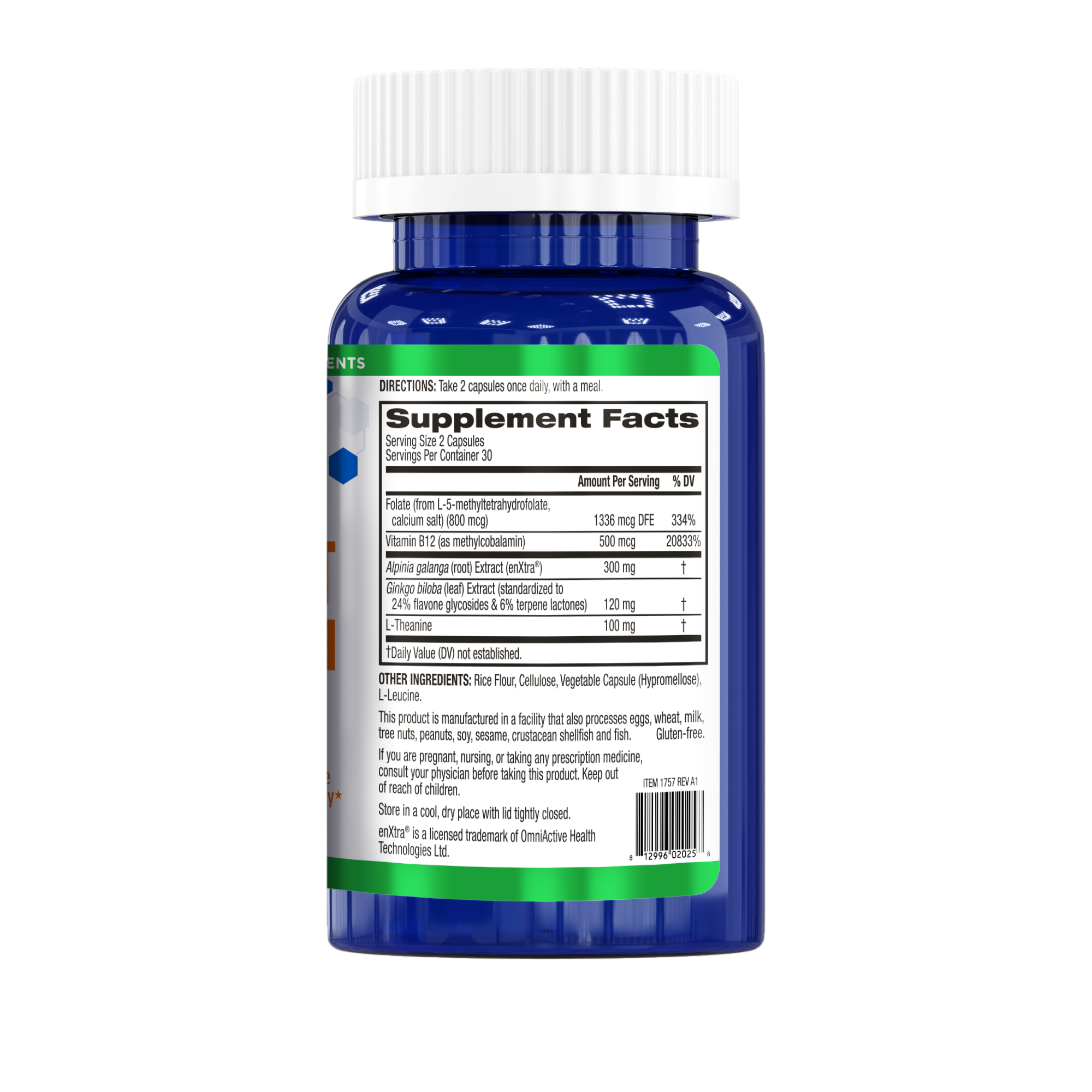 新品　BIOGEL PREMIUM QUALITY プロポーザー Brain Bright® — Brain Support Supplement | BioTRUST