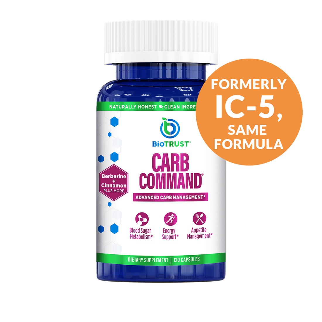 Carb Command (formerly IC-5) — Healthy Carb Management Supplement - Image 2 of 6