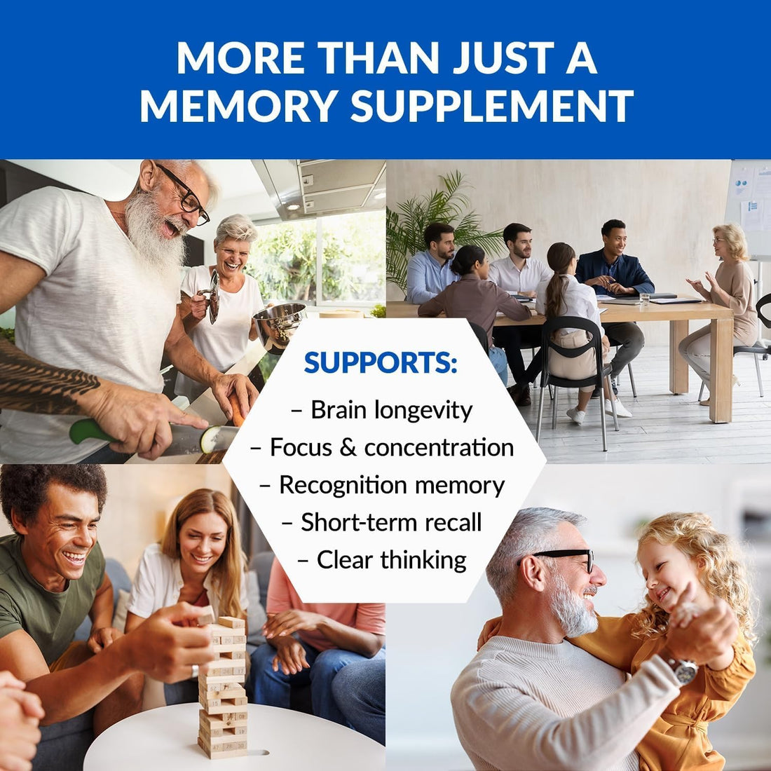 ETERNAL MIND® Brain Health Supplement for Longevity and Cognition - Image 2 of 6