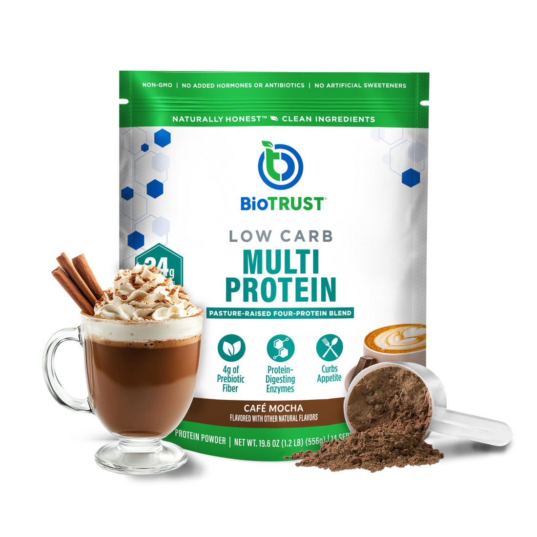 BIOTRUST® LOW CARB PROTEIN POWDER BLEND - 6 Delicious Flavors - Image 2 of 14