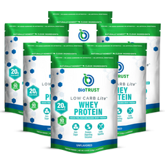 LOW CARB LITE™ PROTEIN POWDER  - Unflavored (6 Pack)