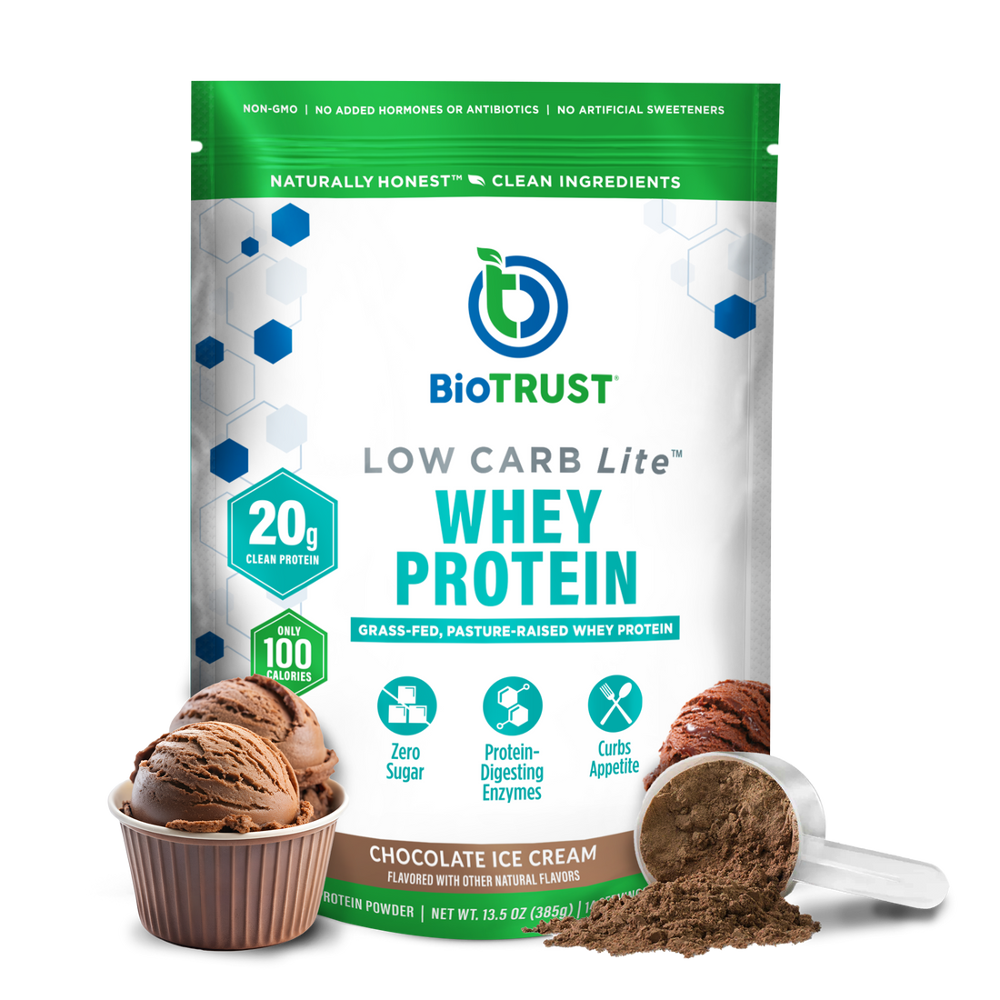 LOW CARB LITE™ PROTEIN POWDER  - GRASS-FED WHEY ISOLATE (5 Delicious Flavors) - Image 2 of 11