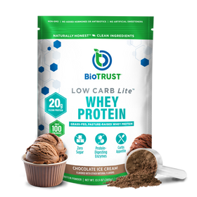 LOW CARB LITE™ PROTEIN POWDER  - GRASS-FED WHEY ISOLATE (5 Delicious Flavors) product image