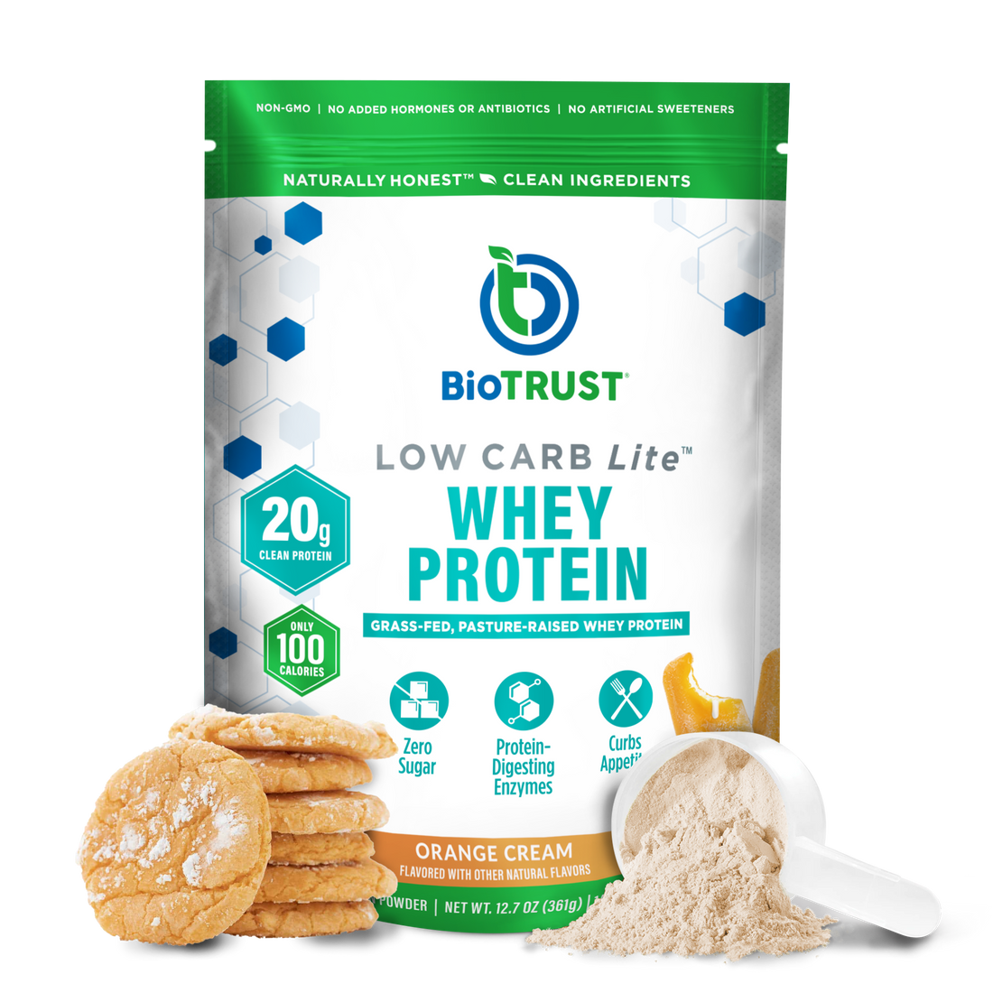 LOW CARB LITE™ PROTEIN POWDER  - GRASS-FED WHEY ISOLATE (5 Delicious Flavors) - Image 4 of 11