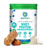 LOW CARB LITE™ PROTEIN POWDER  - GRASS-FED WHEY ISOLATE (5 Delicious Flavors) thumbnail 1