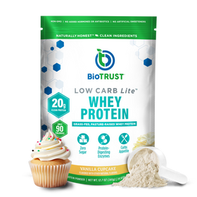 LOW CARB LITE™ PROTEIN POWDER  - GRASS-FED WHEY ISOLATE (5 Delicious Flavors) product image