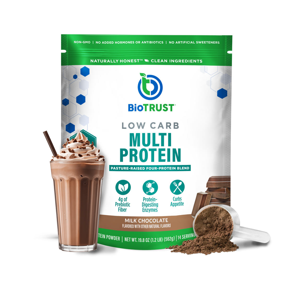BIOTRUST® LOW CARB PROTEIN POWDER BLEND - 6 Delicious Flavors - Image 4 of 14