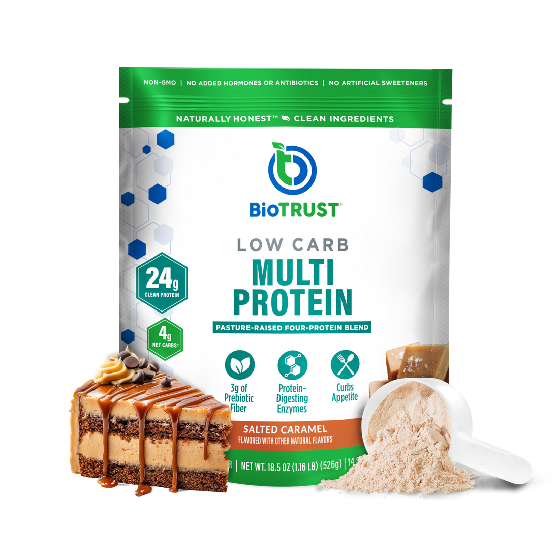 BIOTRUST® LOW CARB PROTEIN POWDER BLEND - 6 Delicious Flavors - Image 5 of 14