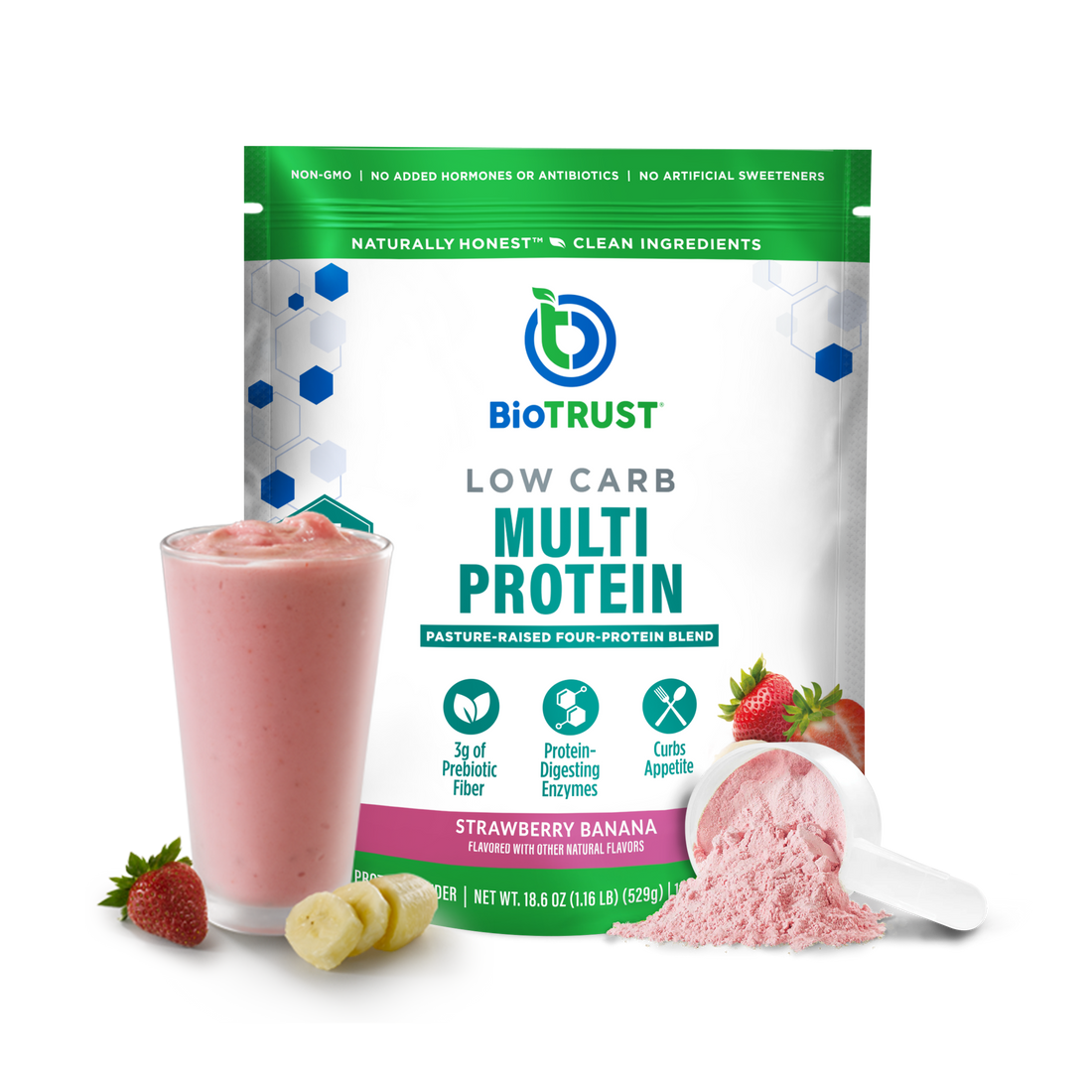 BIOTRUST® LOW CARB PROTEIN POWDER BLEND - 6 Delicious Flavors - Image 6 of 14