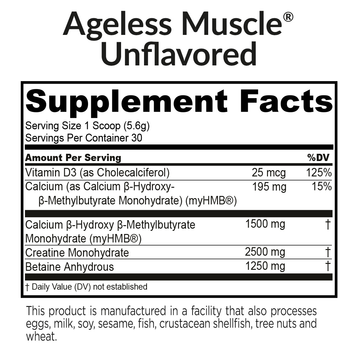 Ageless Muscle Support + Function Supplement — BioTRUST