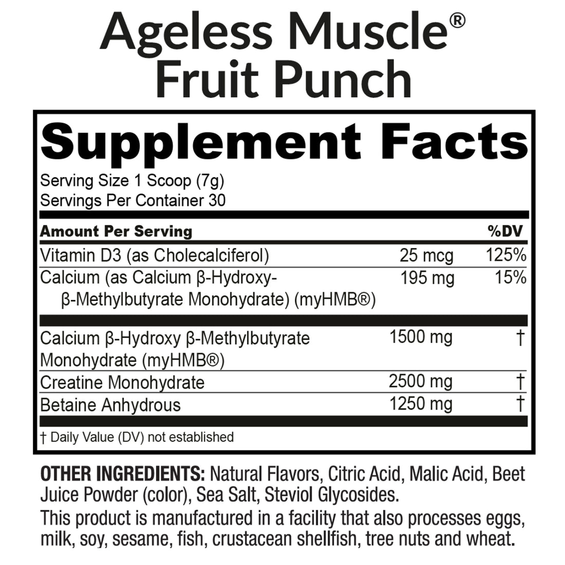 Ageless Muscle - Unflavored - Image 5 of 8