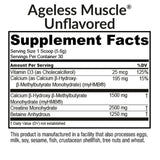 Ageless Muscle - Unflavored thumbnail 6