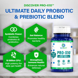 Pro-X10™ — Advanced Probiotic Supplement with Prebiotics thumbnail 2
