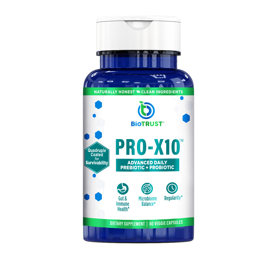 Pro-X10™ — Advanced Probiotic Supplement with Prebiotics