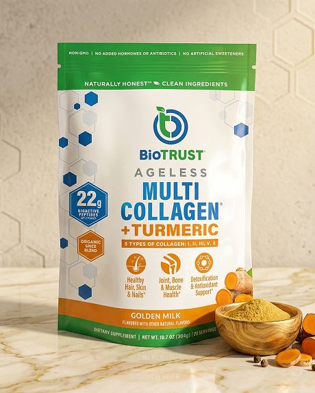 Ageless Multi-Collagen® + Turmeric — BioTRUST