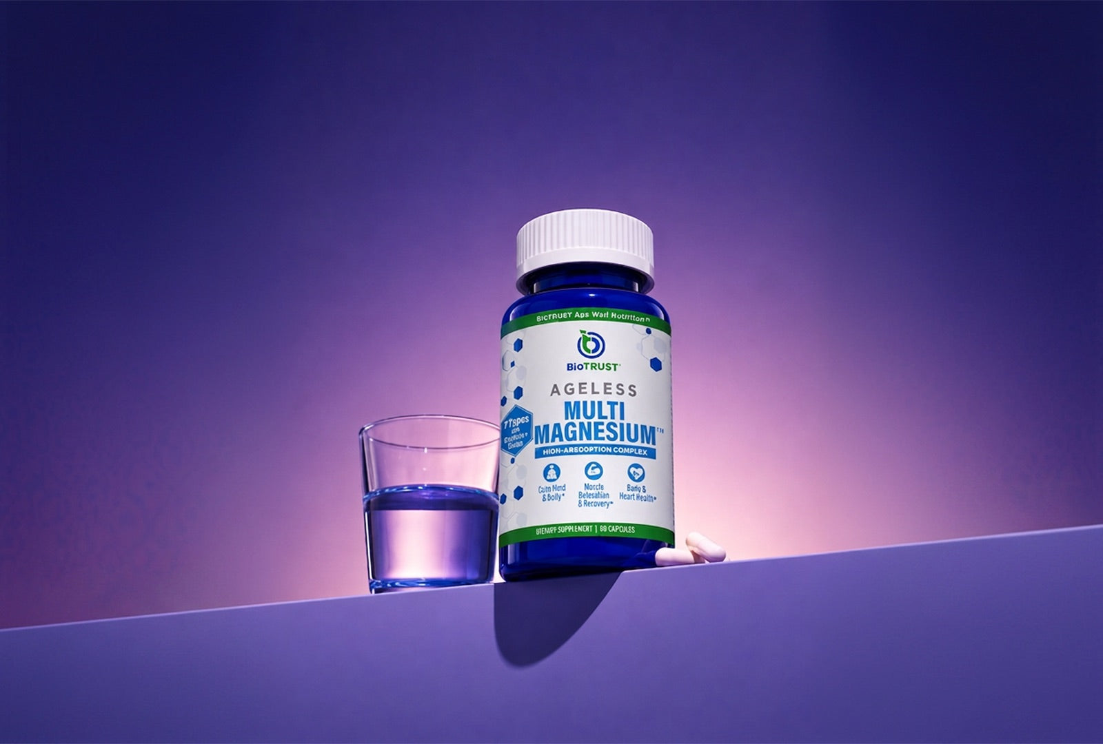 BioTRUST Ageless Multi Magnesium in evening light
