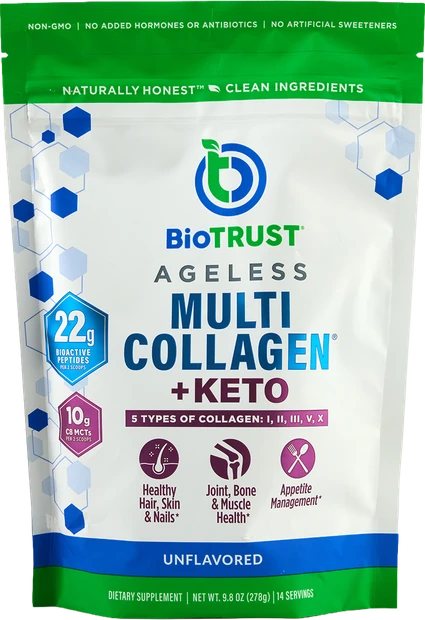Ageless Multi-Collagen® + Keto