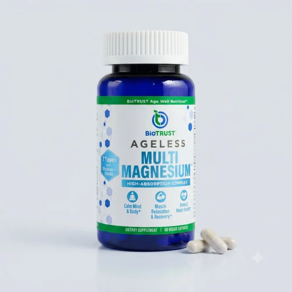 Ageless Multi Magnesium bottle
