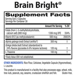 Brain Bright® — Brain Support Supplement