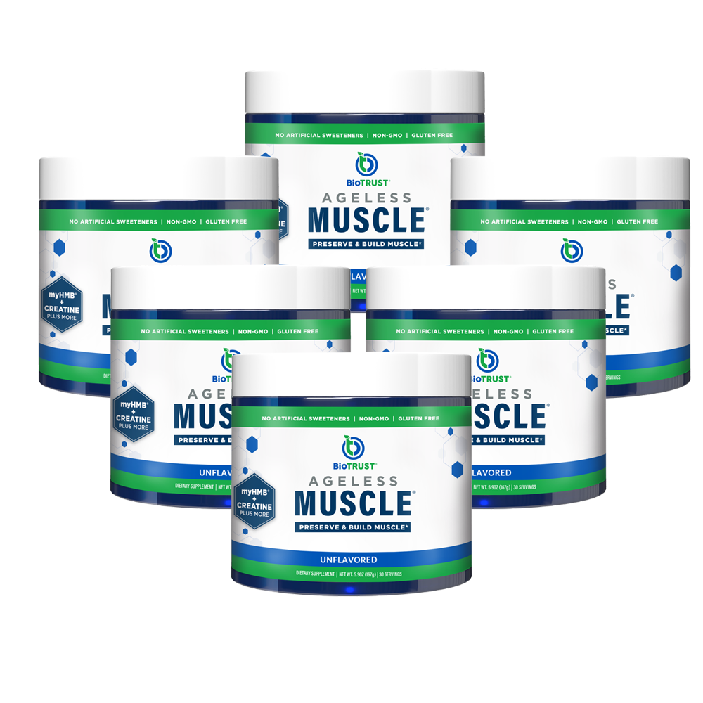 Ageless Muscle - Unflavored (6 Pack)