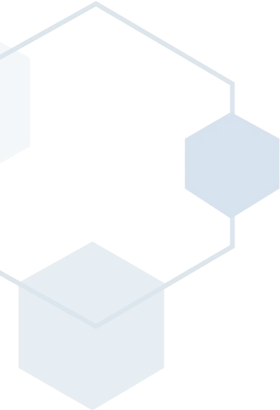 Cluster of hexagons