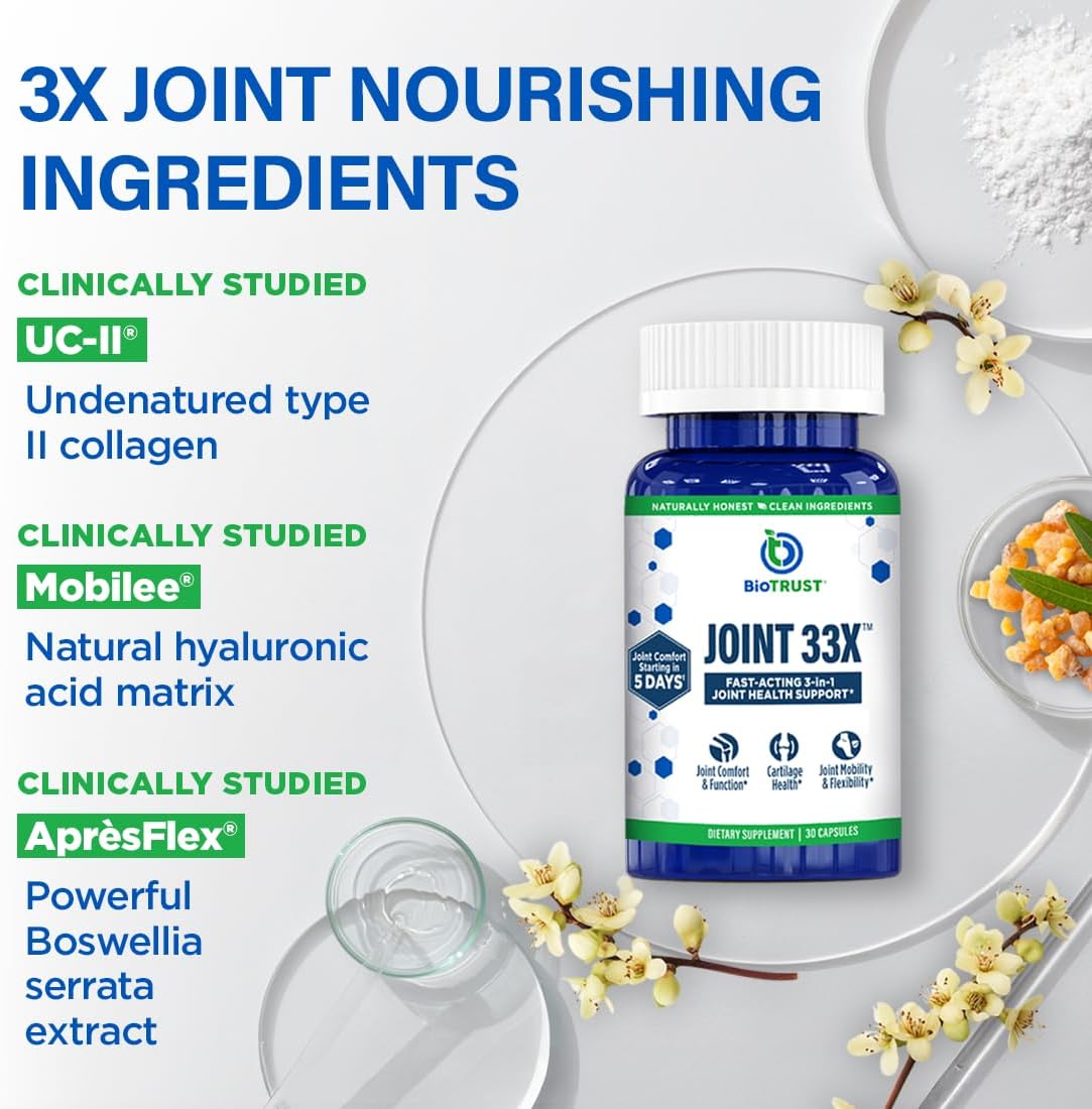 Joint 33X™ — Advanced 3-in-1 Joint Health Supplement - Image 4 of 8