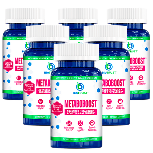 Metaboboost Fat Burning Supplement 6 Pack