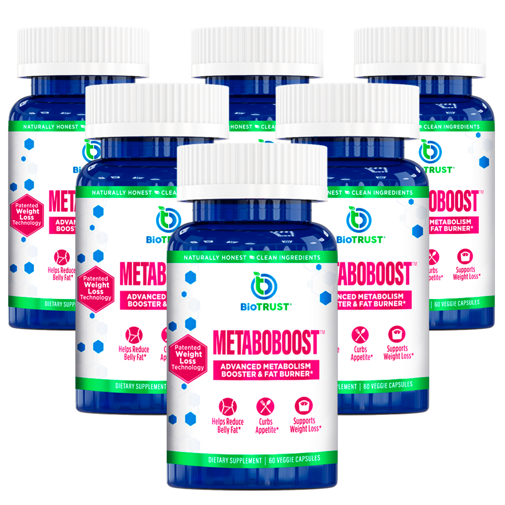 Metaboboost Fat Burning Supplement 6 Pack