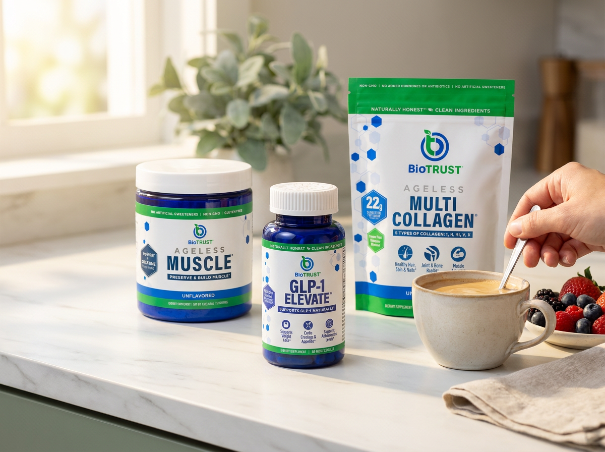 Morning routine with the BioTRUST Elevate Stack