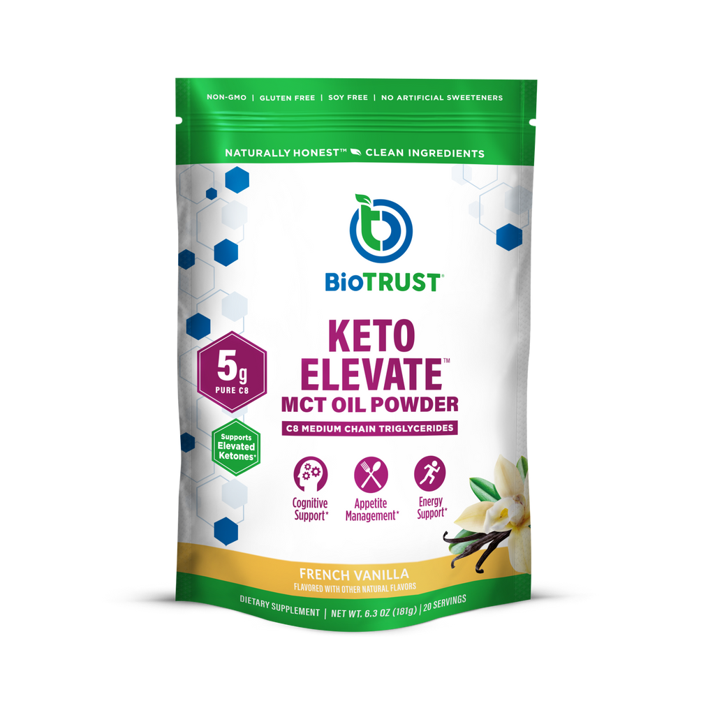 KETO ELEVATE™ C8 MCT OIL POWDER (3 Delicious Flavors)