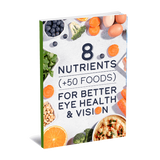 8 Nutrients (+50 Foods) For Better Eye Health & Vision eBook (Instant Download) thumbnail 1