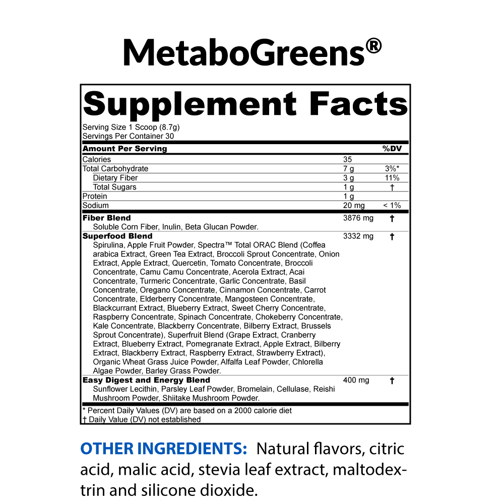 MetaboGreens® — Great-Tasting  Super Greens Powder - Image 6 of 6