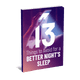 13 Things to Avoid for a Better Night’s Sleep eBook (Instant Download)