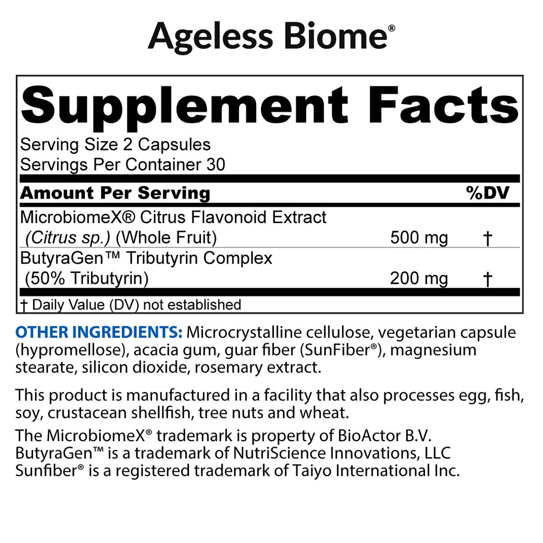 Ageless Biome® — Advanced Dual-Action Postbiotic Supplement - Image 2 of 2