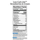 Low Carb Lite Protein Powder Strawberries & Cream Nutrition Label
