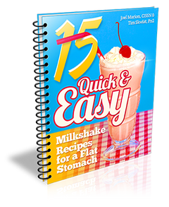 15 Flat-Belly Milkshake Recipes eBook (Instant Download)